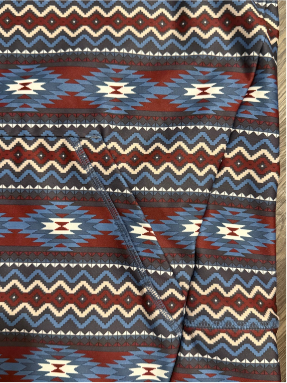 Ariat Women's Cold Series Aztec Southwestern Pullover Hoodie Fleece Lined Size M - Picture 8 of 9